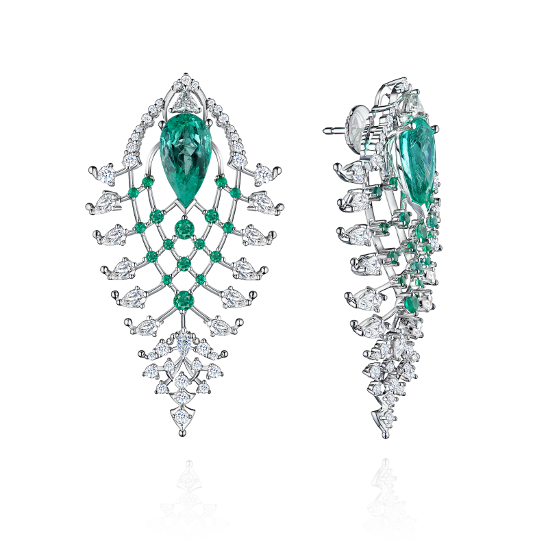 E01-FD-003-6 Серьги (750)