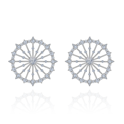 E08-SL-000-6 Серьги (750)